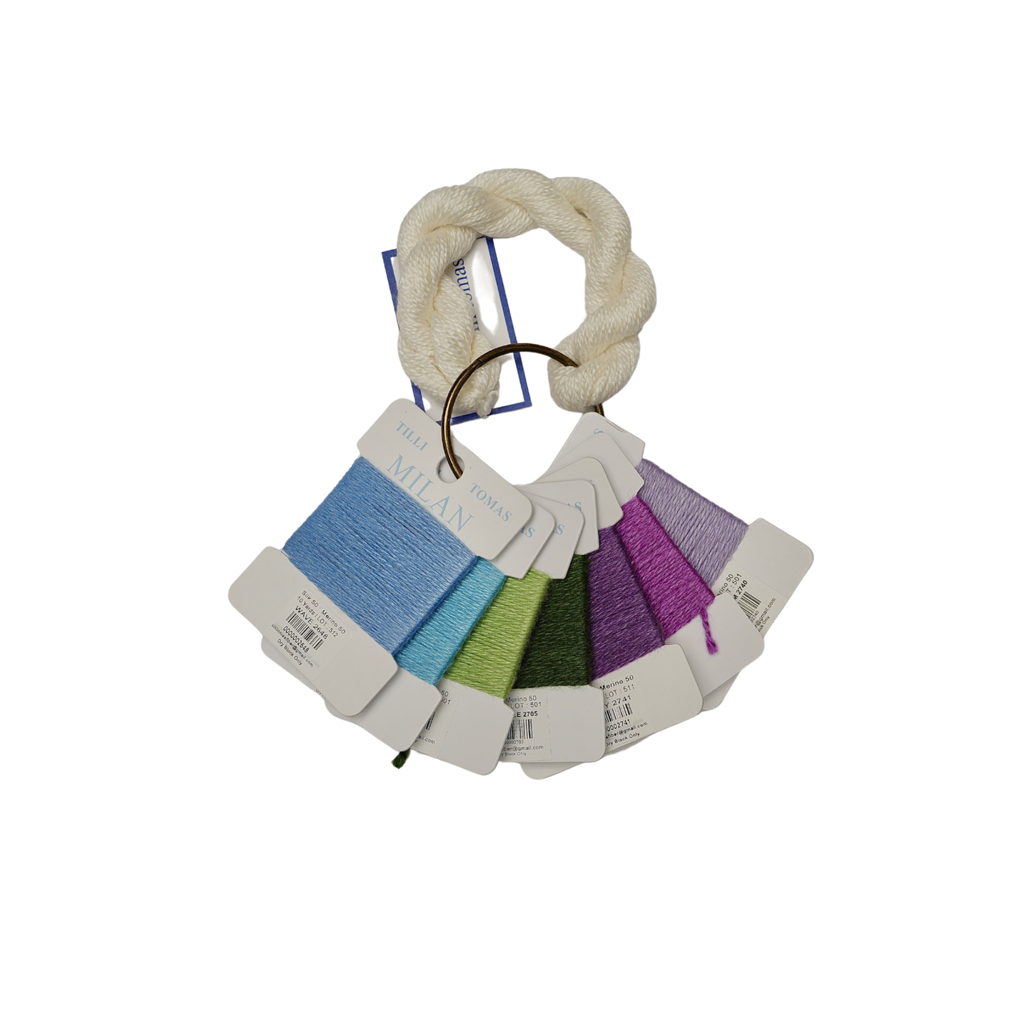 The Collection - Lilac Coasters- 13 Mesh + threads kit
