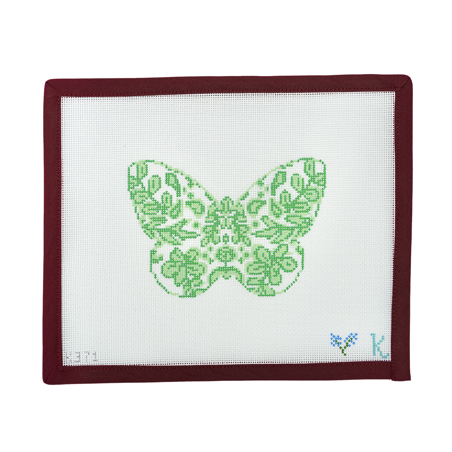 Chinoiserie Butterfly- Verde