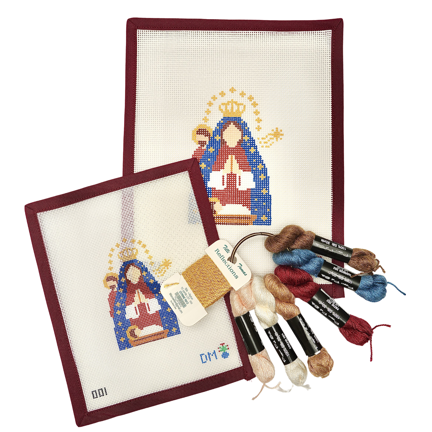 Virgen de la Altagracia — 13 Mesh Canvas