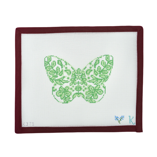Chinoiserie Butterfly- Verde
