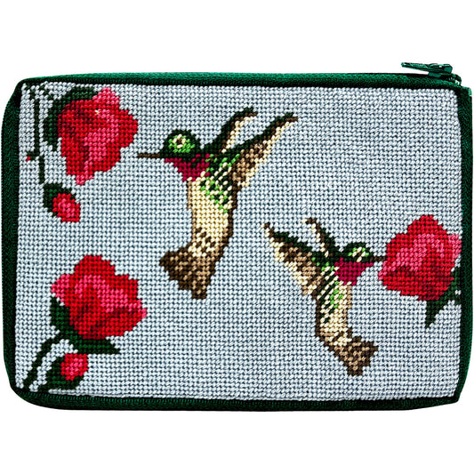 Stitch & Zip Hummingbird Pouch